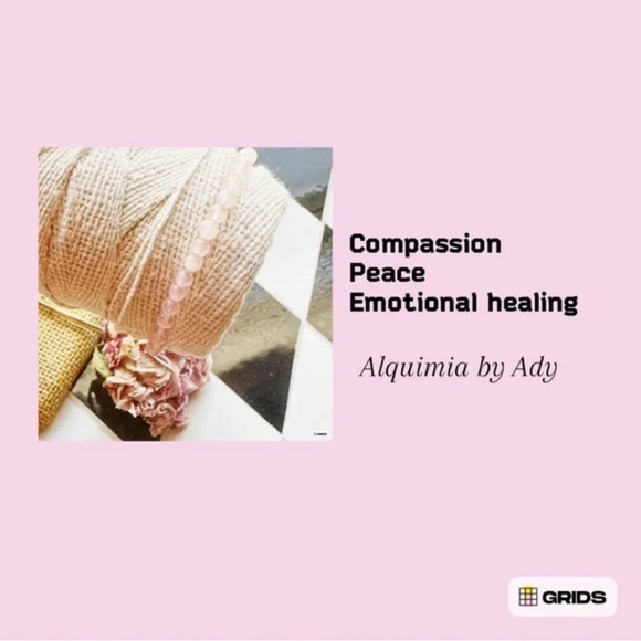 Silver pink Quartz statement hoops earrings/big chunky charms bohemian - Picture 5 of 5